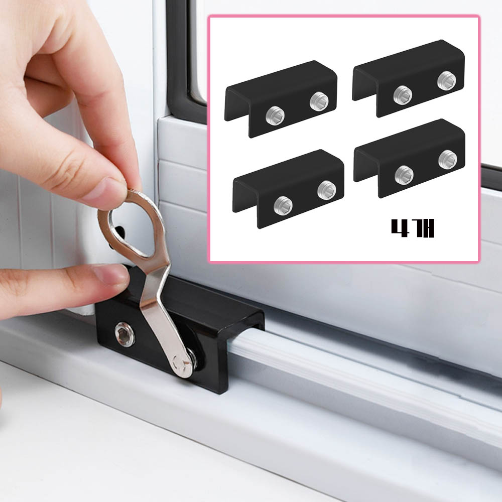 2중조임 창문잠금장치 미닫이문 고정 추락방지 11,320원