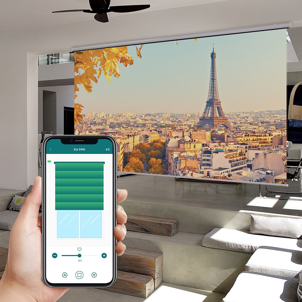아라크네 전동스크린(앱사용) 화이트시그니처 145인치 216,900원