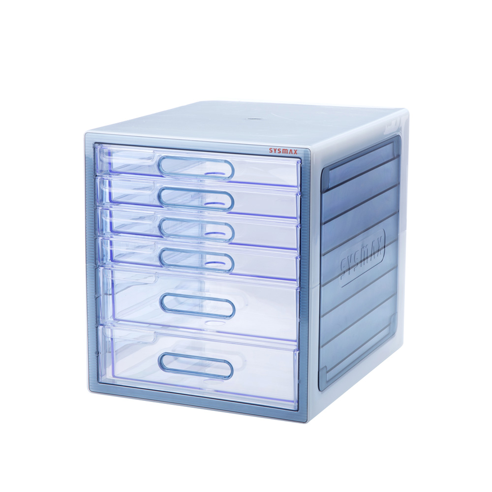 [홈앤스쿨] 시스맥스 럭스 멀티 서류함 6단 투명 67,000원