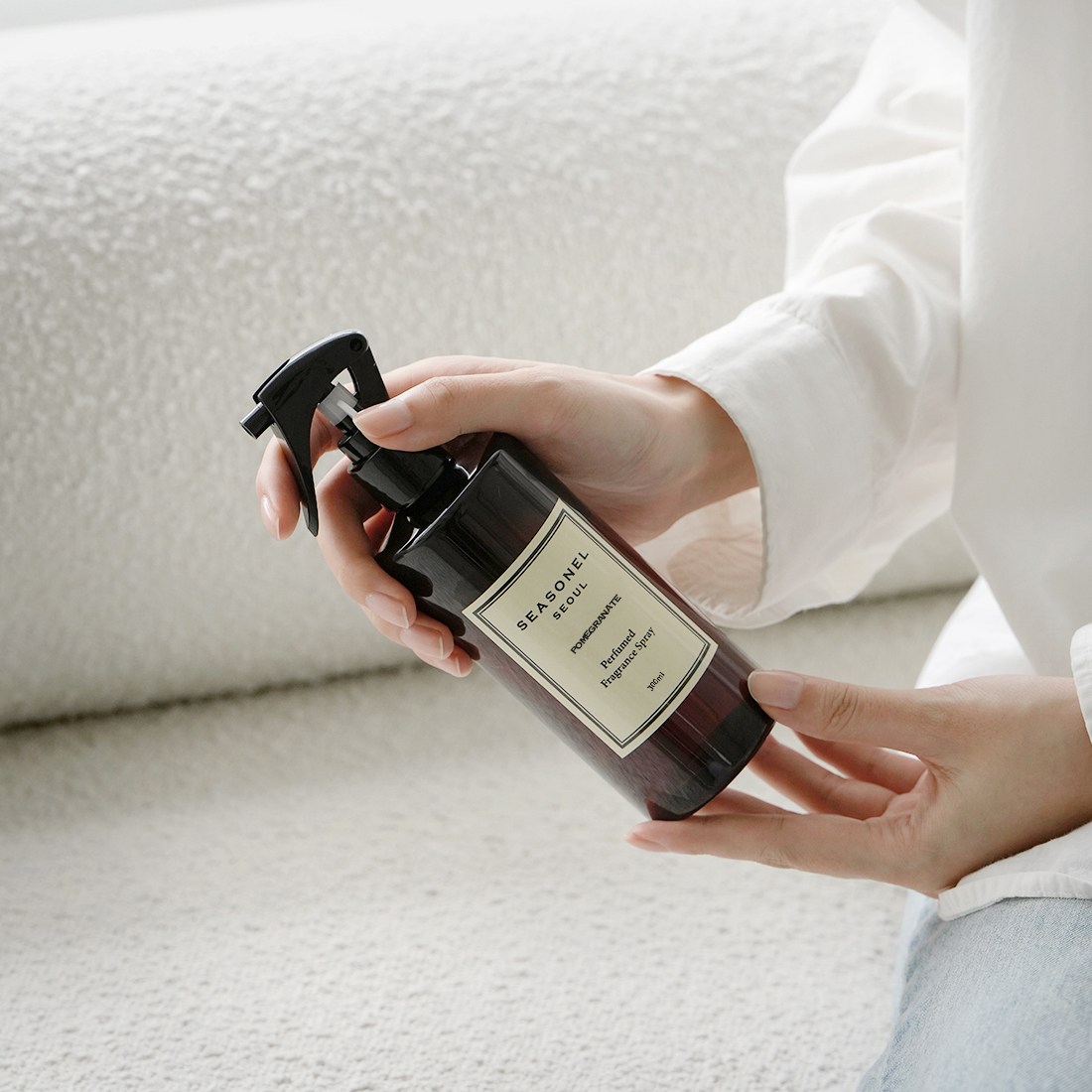 시즈넬 대용량 항균 섬유 스프레이 8,990원