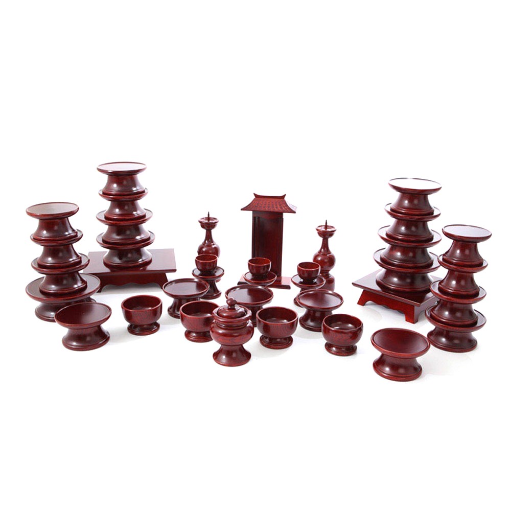 남원목기 문화재 물푸레 제기, 1세트, 10종(37p) 287,040원