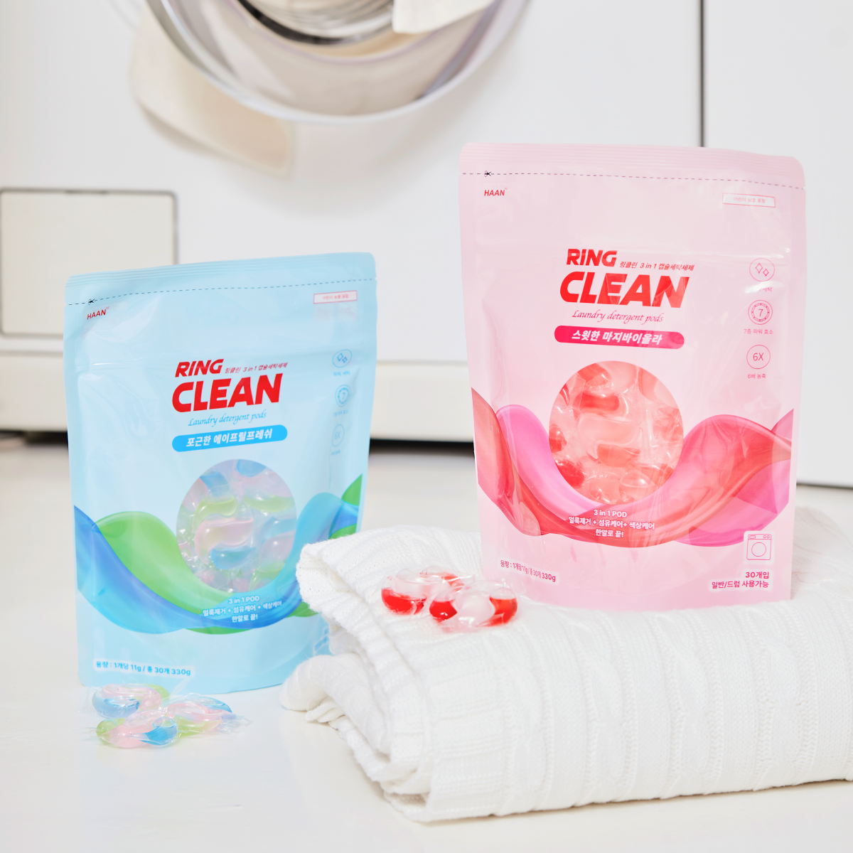 한경희 3in1 링클린 캡슐 세탁세제 9,800원
