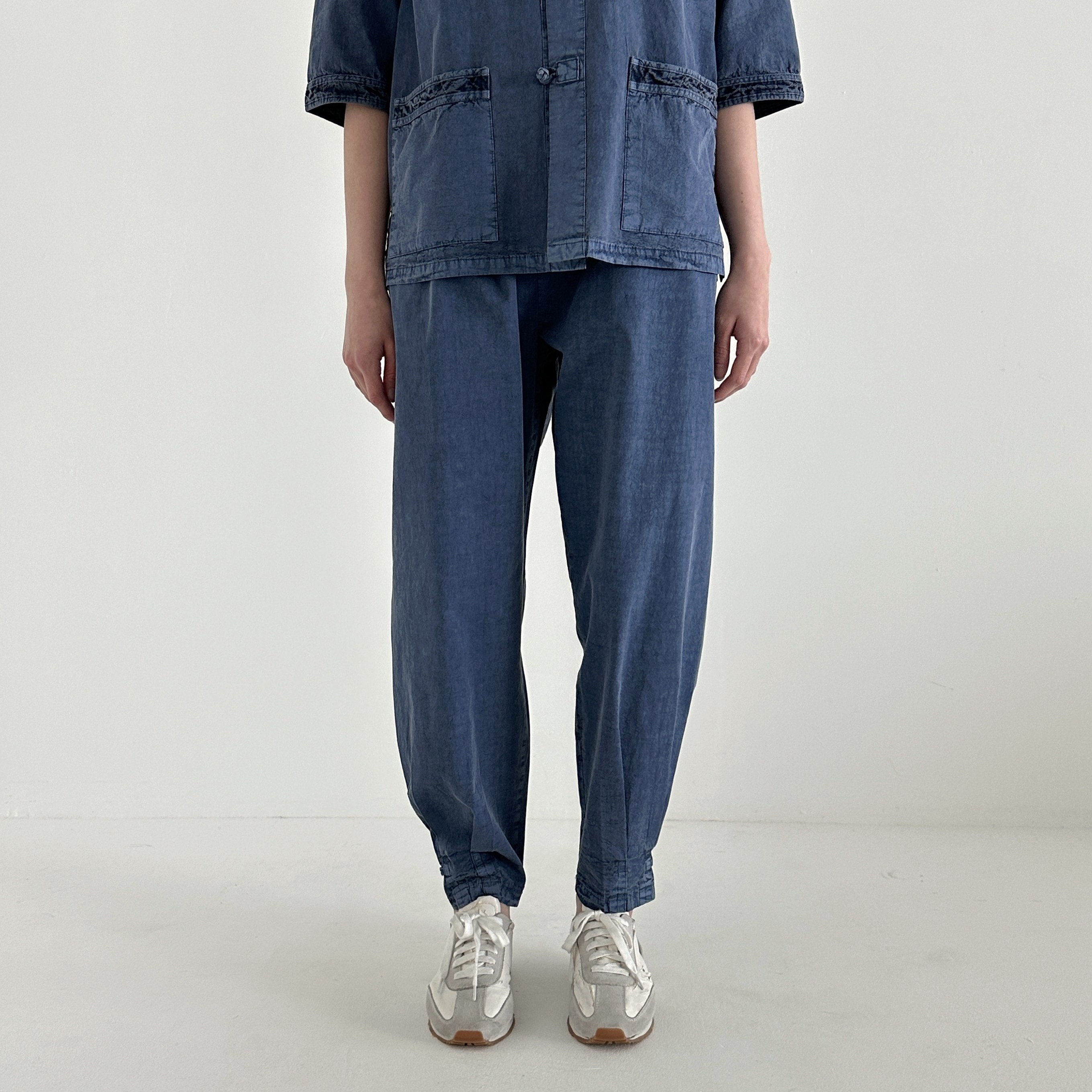 여름 7부 저고리 브이넥 40수 생활한복 국내생산 국산한복 절복바지 법복 24,000원