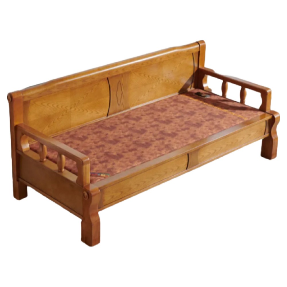 기채움의료기 GC200 3인카우치 쇼파 황토볼 흙침대 맥반석 한정판매, 맥반석 보료(홍) 449,000원