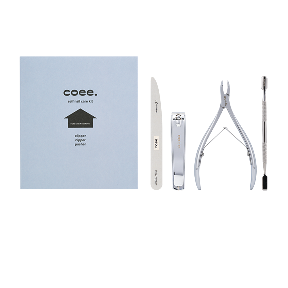 코이 셀프 홈케어 큐티클제거 4종 니퍼 및 손톱깎이세트, 1개, 네일니퍼+네일푸셔+손톱깎이+네일파일 24,000원