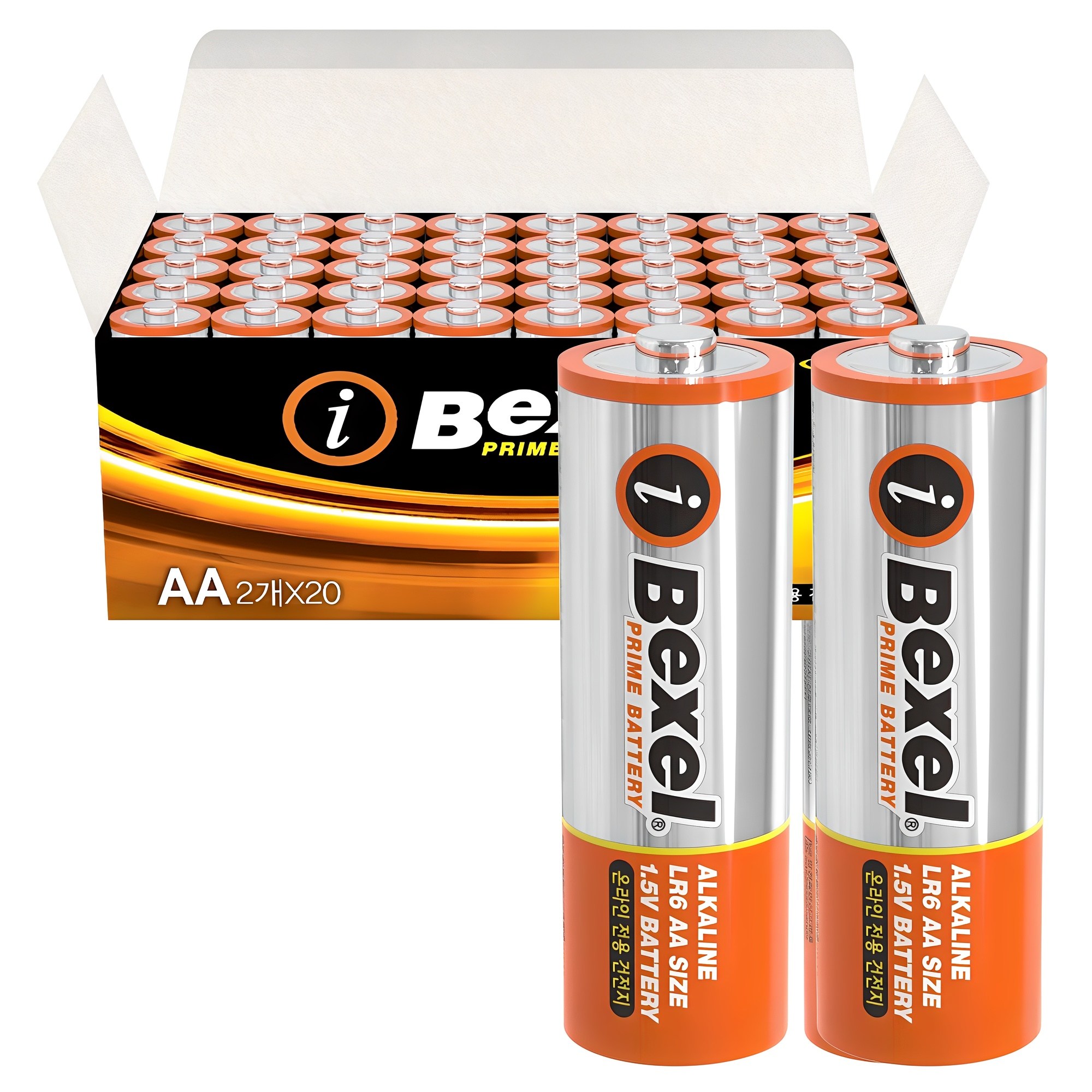 벡셀 아이프라임 알카라인 AA건전지, 현재가 15,460원