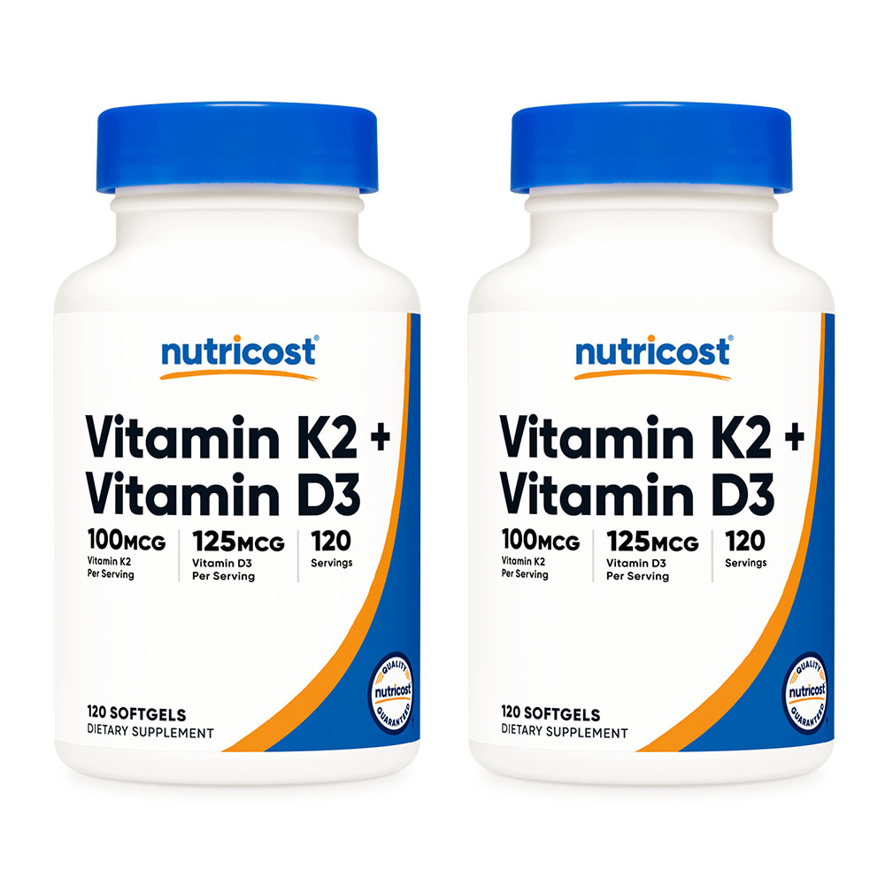 뉴트리코스트 비타민 K2 + D3 120 소프트젤, 120정, 2개 47,800원
