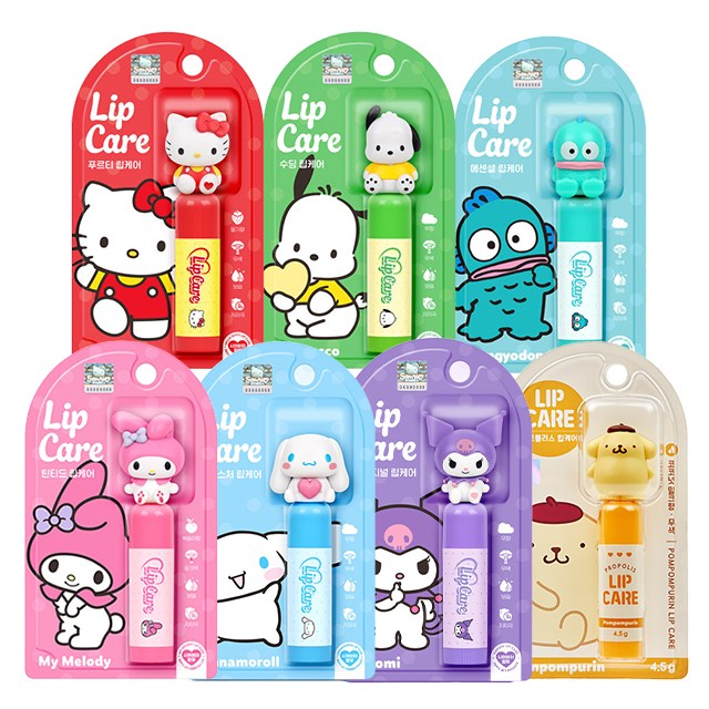 [1+1] 산리오 캐릭터즈 피규어 립케어 세트+오뚝이(사은품),세트, 4.5g, 1세트, 쿠로미+포차코+오뚝이 13,900원