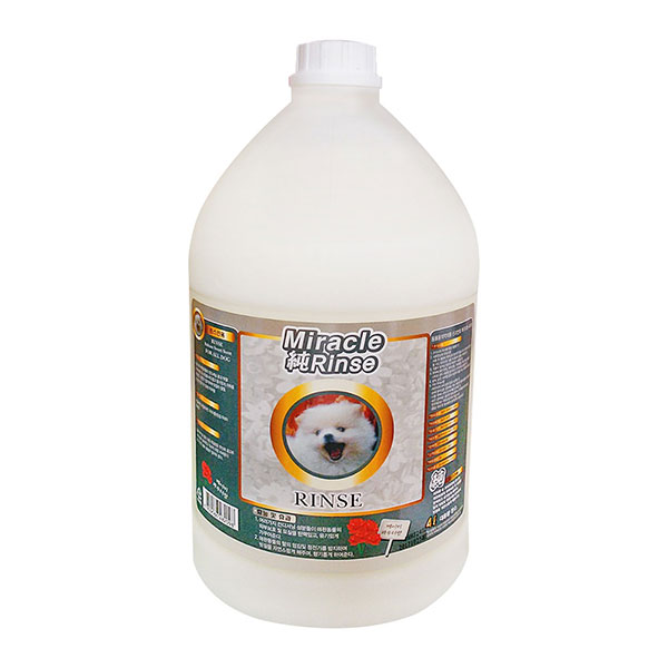 미라클 순 대용량 업소용 린스전용 4L-전견용 24,400원