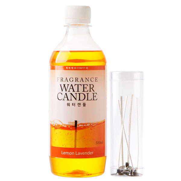 워터캔들(액상양초) 500ml 레몬라벤더, 레몬라벤더, 500ml, 1개 9,990원