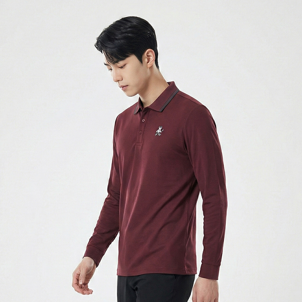 <투엘라> 남성 PK 카라넥 긴팔 티셔츠_스포츠 일상 에이스베어 19,870원