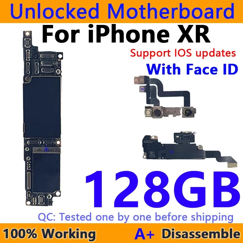 아이폰 XR & X Xs Max 메인보드  페이스 ID 잠금 해제됨/미사용  64GB 256GB 클린 iCloud 완벽 테스트 완료 242,900원