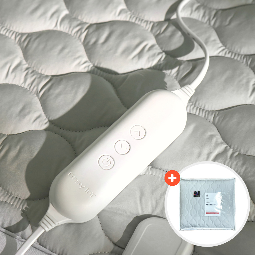 [전자파없는 26년형] 한일의료기 x 오테너 IOT 그래핀 탄소매트 특허받은 20온스 두툼한 카본매트, 04. 킹 분리난방 160x200, 아이보리 179,000원