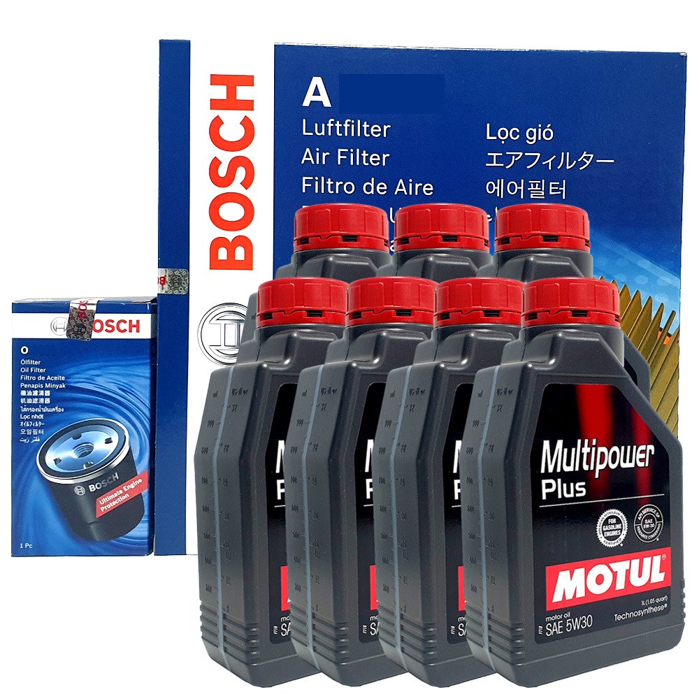 보쉬 팰리세이드 3.8 GDI 엔진오일 교환 셋트 필터 + 합성유 모튤 O0105+A3016+5W30 7L, 7개, 5w30, 1L 79,290원