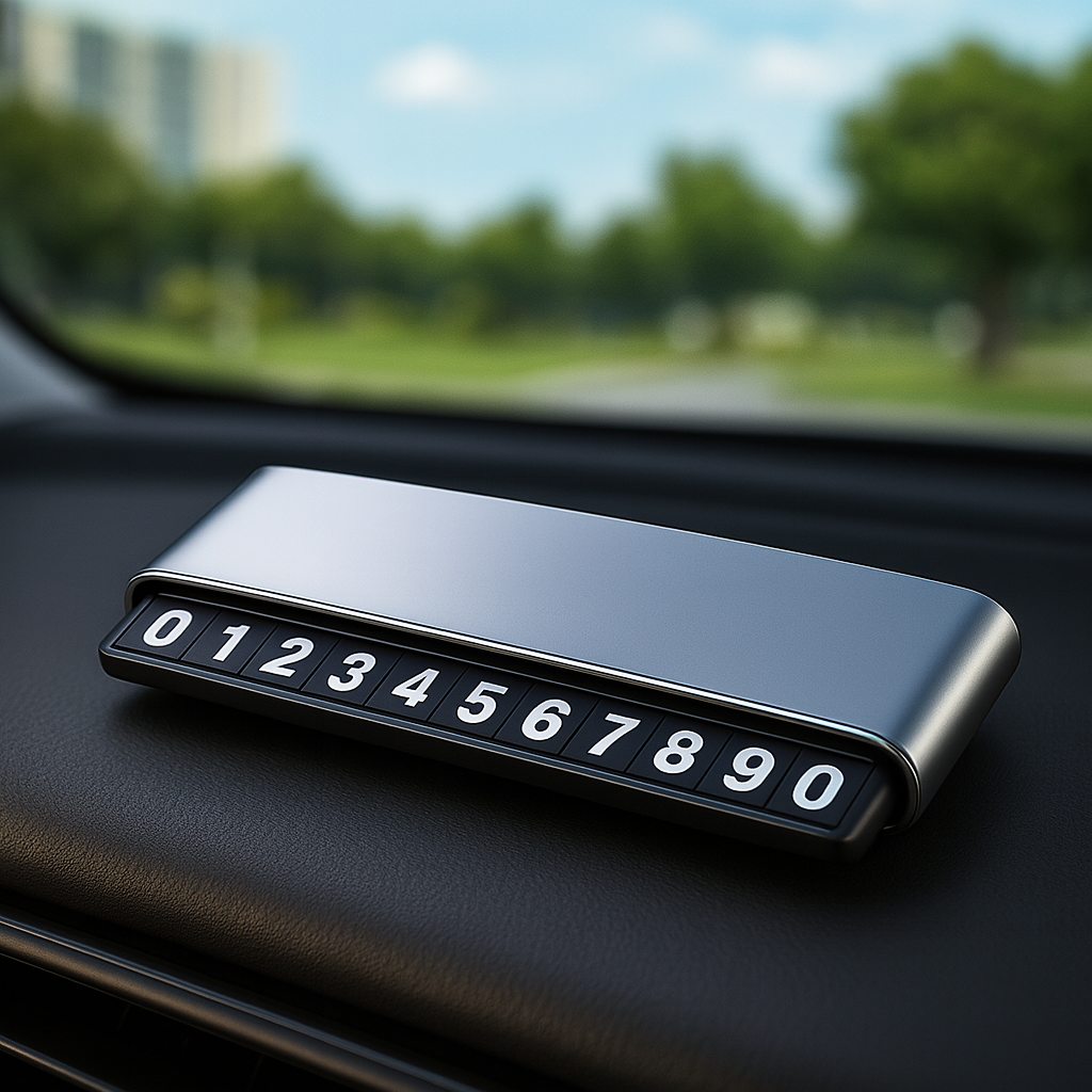 루세아 듀얼넘버 사생활보호 주차번호판 6,800원