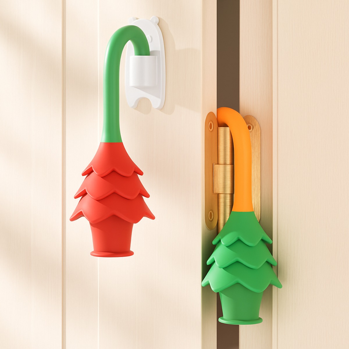 모노딜 아이손보호 사고예방 문닫힘방지고리, 1세트, 그린,레드 12,700원