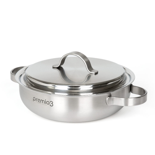 키친아트 프리미오3 통3중 올스텐 냄비 전골냄비 모든열원 사용가능 42,900원