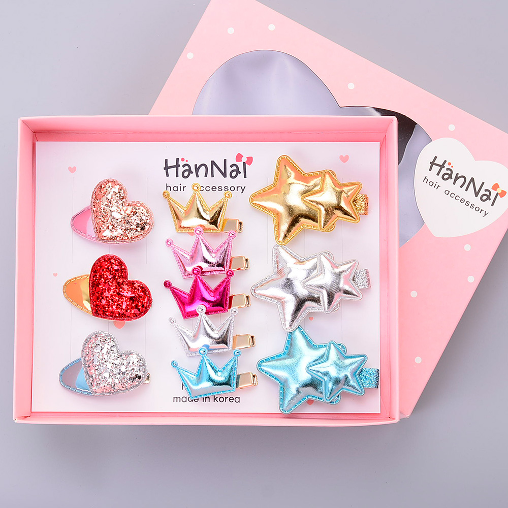 핸날 반짝이미러핀 11종 세트 7,500원