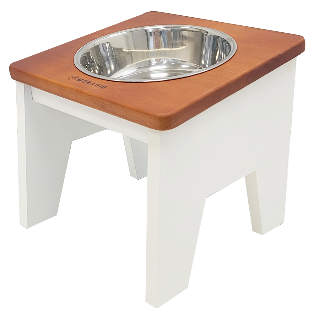 모나지오 중대형견 네츄럴 원목 식기 스테인레스 1구 25,900원