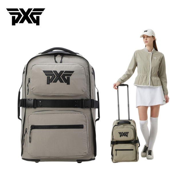 카네정품 PXG 트롤리 바퀴형 보스턴백, 여성 베이지(BEIGE) 445,000원
