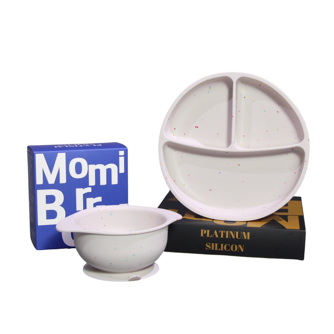 모미베리 흡착식판 자기주도 아기 실리콘 이유식 식판 아이주도 이유식기 30,800원