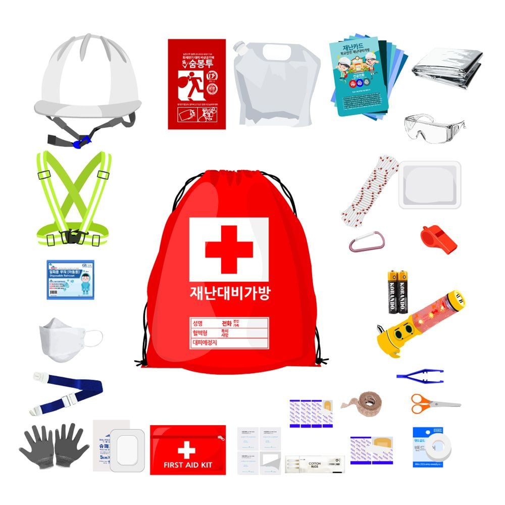 학생용 재난백 28종 생존가방 재난가방 응급키트 ini*872VA 32,270원