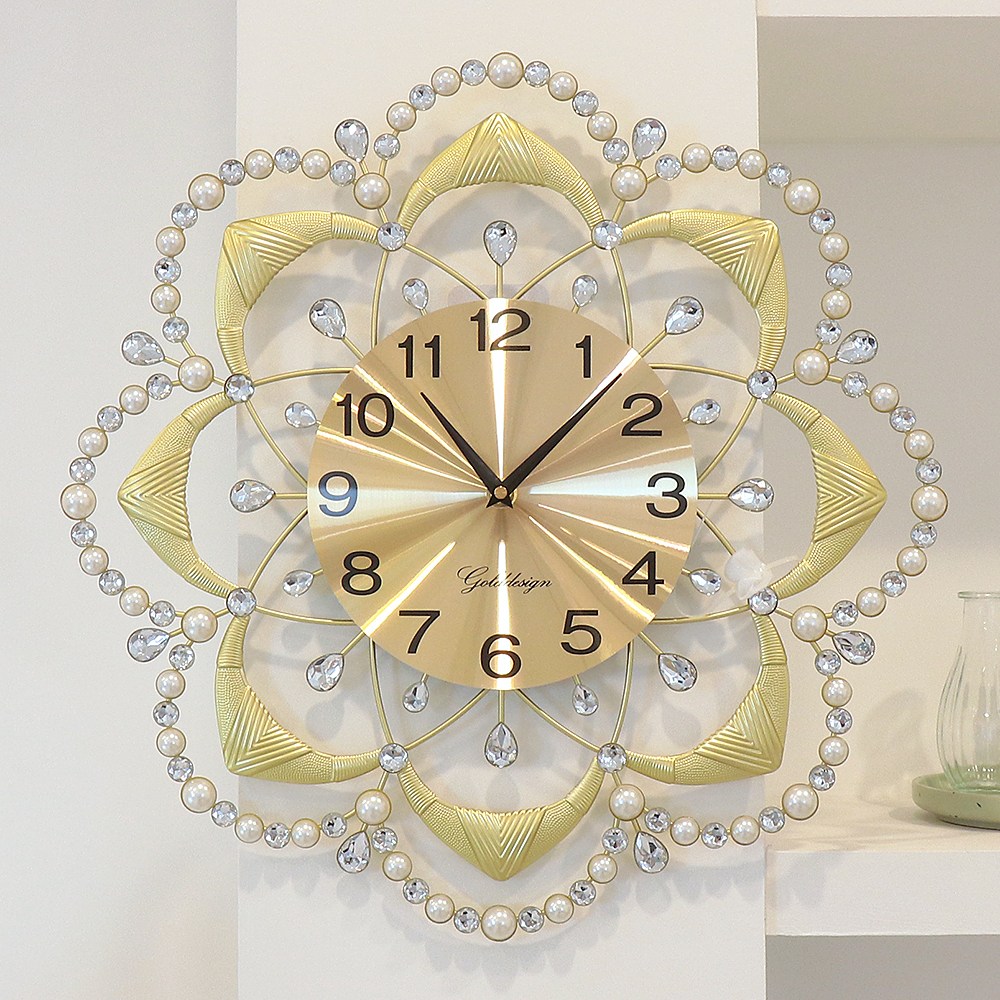 골드디자인 무소음 인테리어 벽시계 G10, 단일상품 64,900원