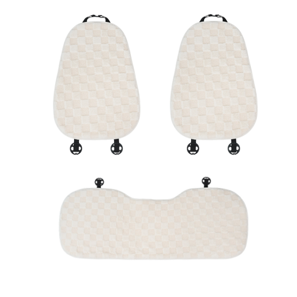 쭝이마켓 4계절용 부드러운 차량용방석 시트, 1세트, 아이보리 25,800원