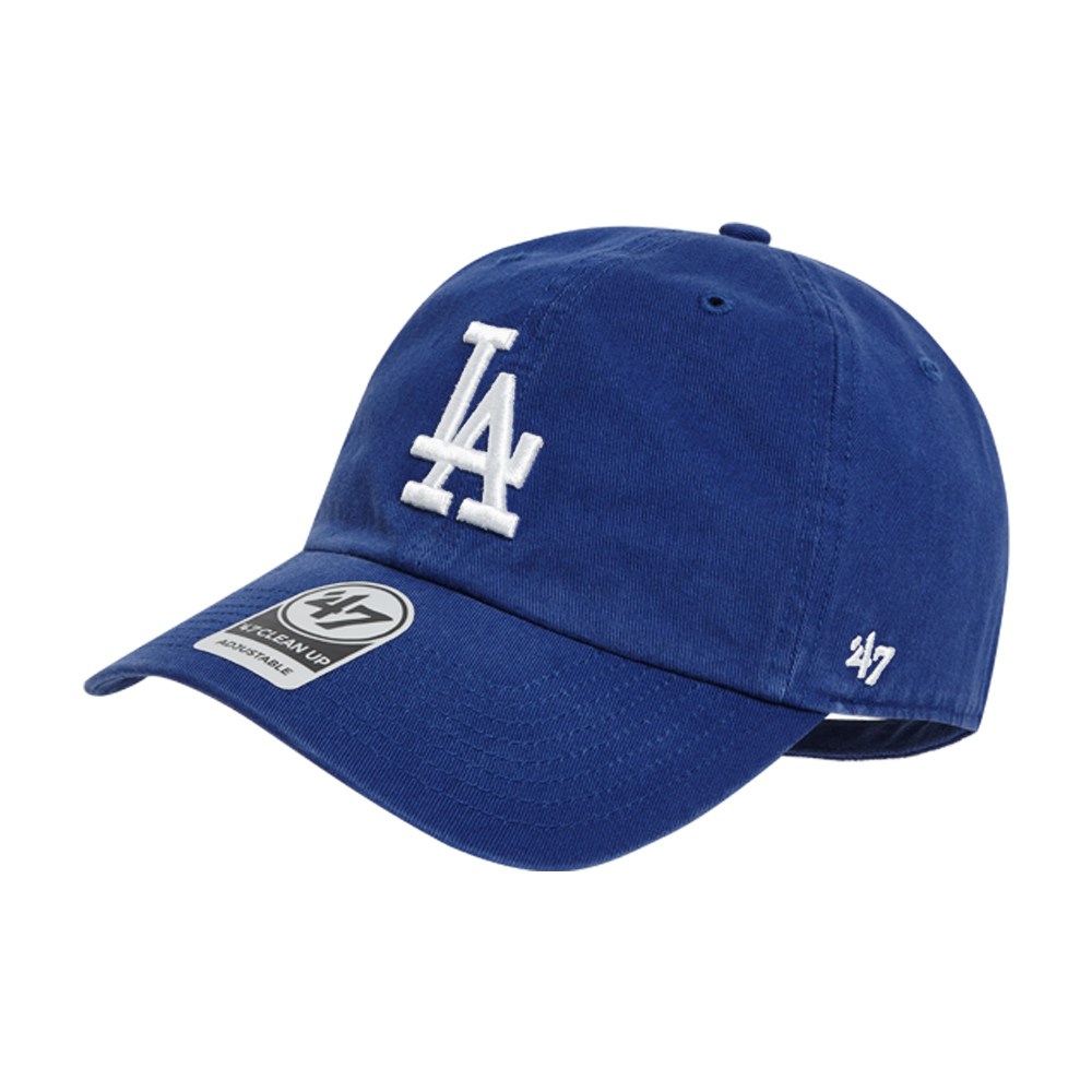 47브랜드 로고 LA다저스 남여공용 클린업 볼캡 로얄블루 29,500원