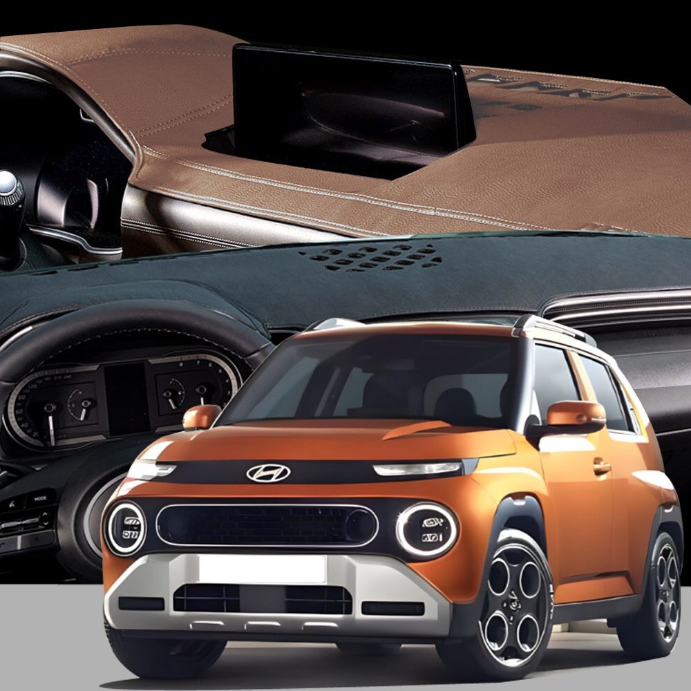 DUB 가죽 대쉬보드 커버 신형 더뉴 캐스퍼, 블랙, (25년~현재) 휘발유 67,000원