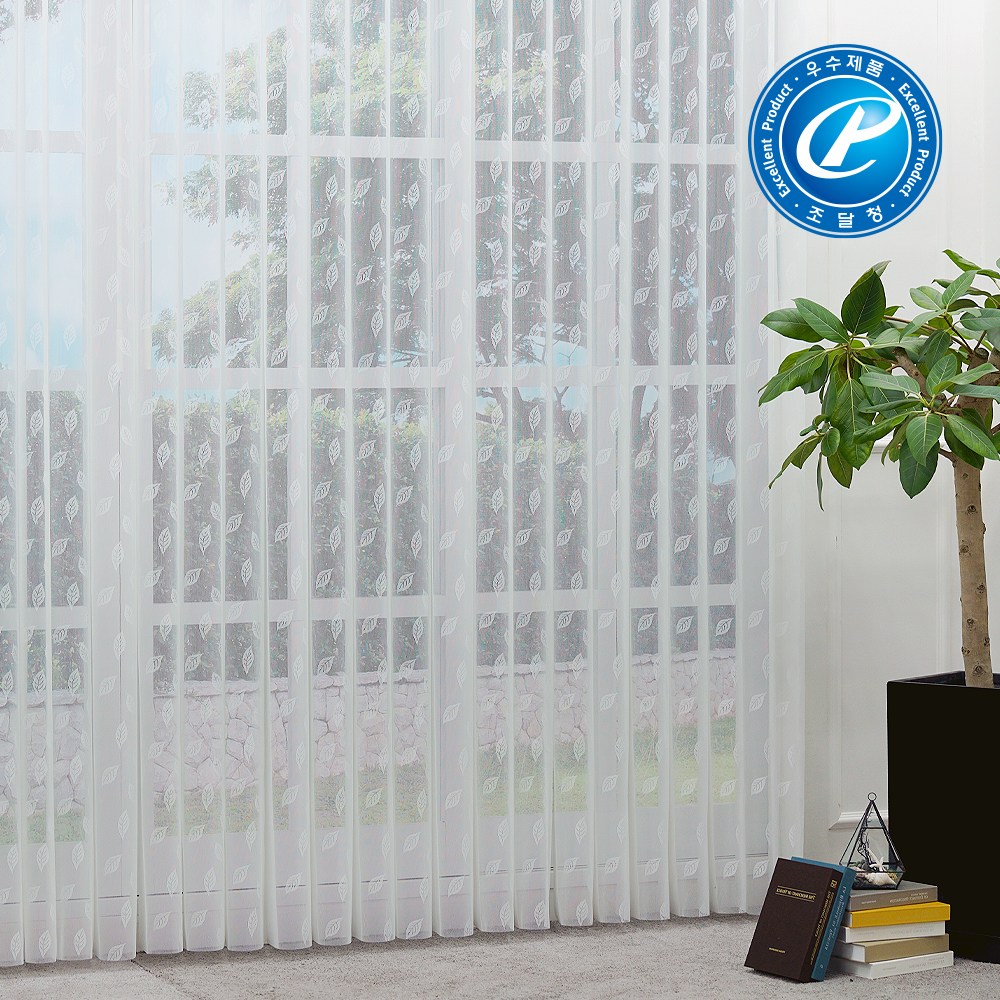 쏘윈텍스 스마트커튼 스마트커버스 리프 6color 거실 커튼 44,000원