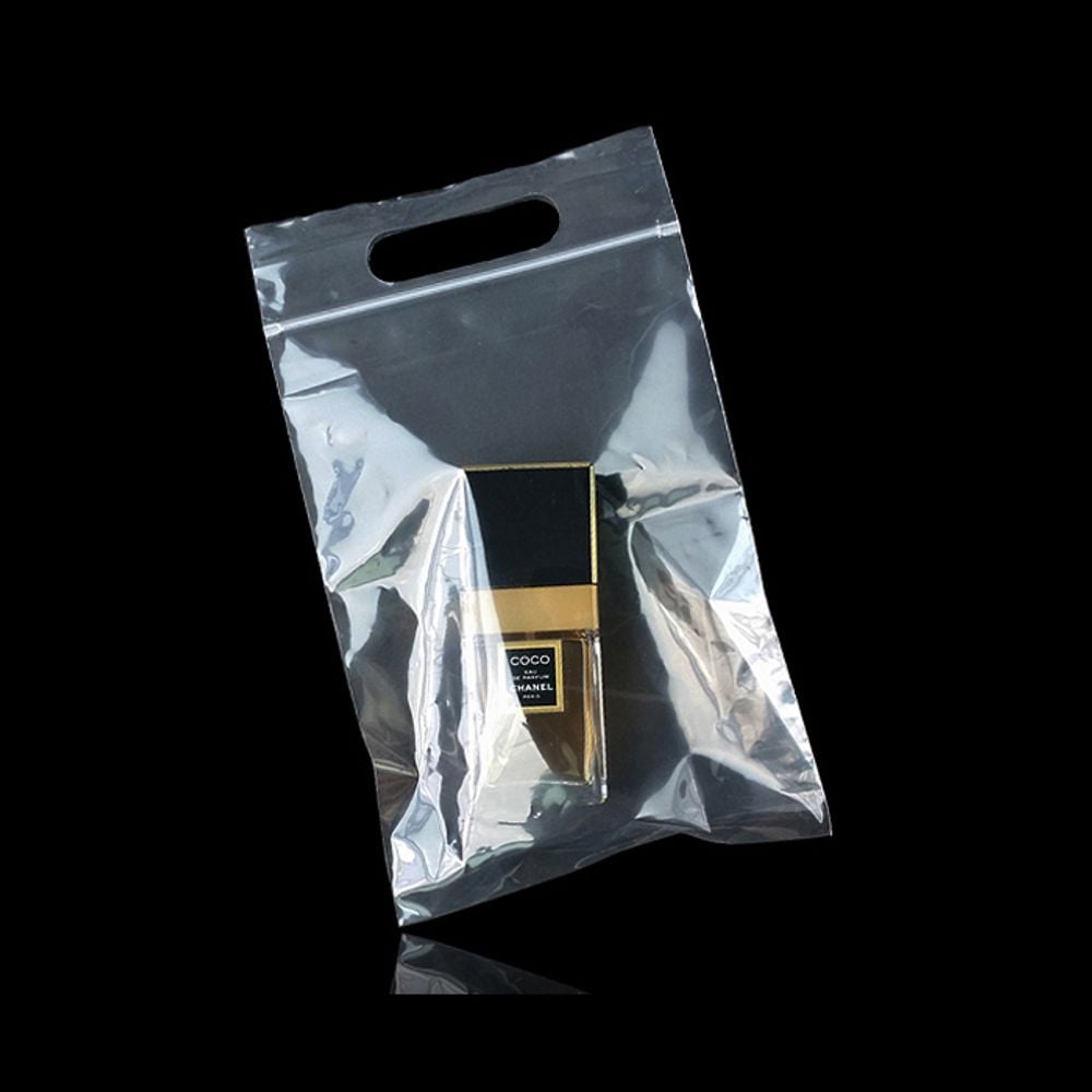 투명 PE 지퍼식 쇼핑 팬시봉투 40cmX44cm +6cm 100매 swg+0493OD 76,380원