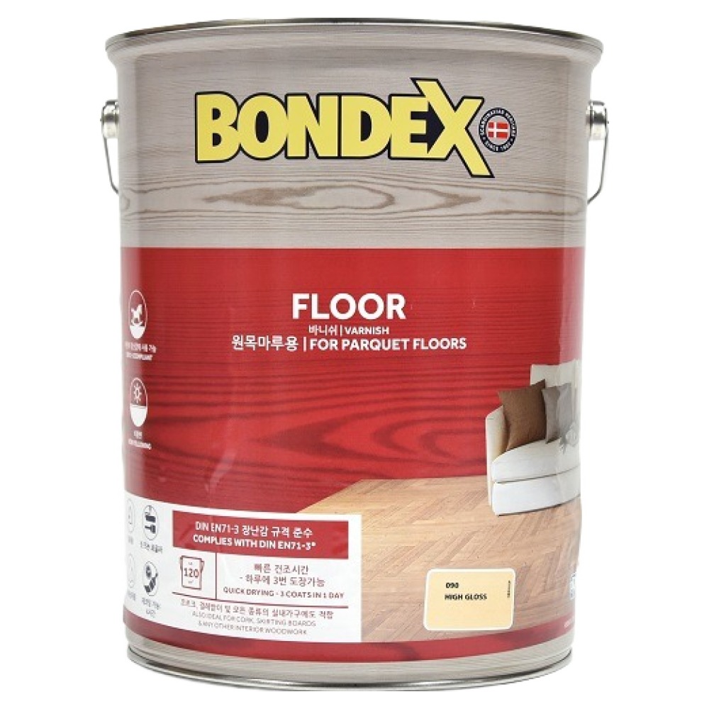 본덱스 수성 바니쉬 무광 10L, 1개 305,000원