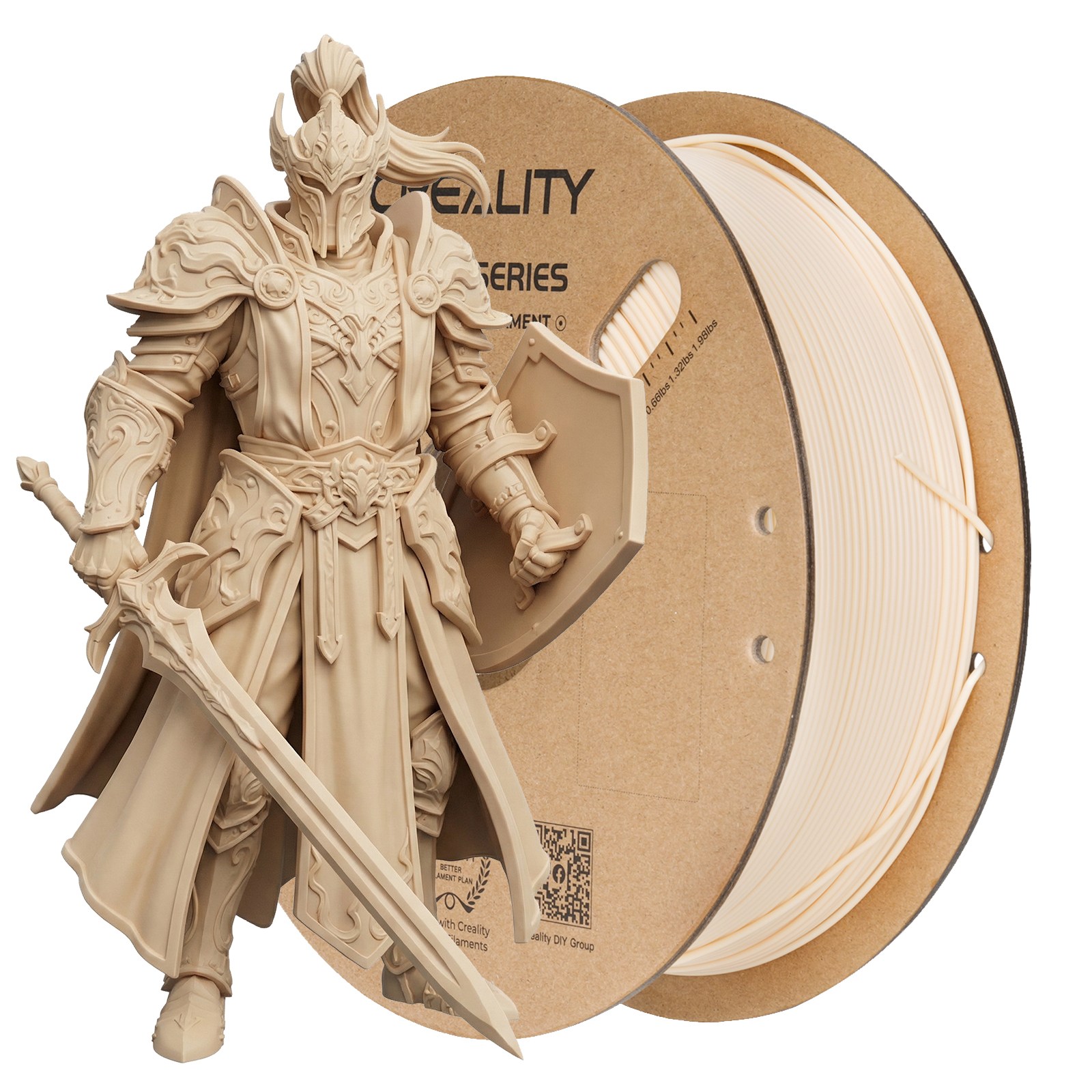 Creality 크리알리티 Hyper PLA 필라멘트 고속 프린팅 3D 프린터 고속 필라멘트 1KG, Hyper PLA 베이지 21,900원