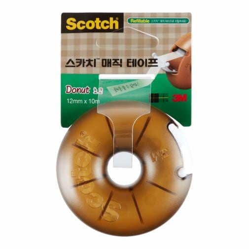 스카치 매직 테이프 펜시 디스펜서 도넛 12mm x 10m 6,100원