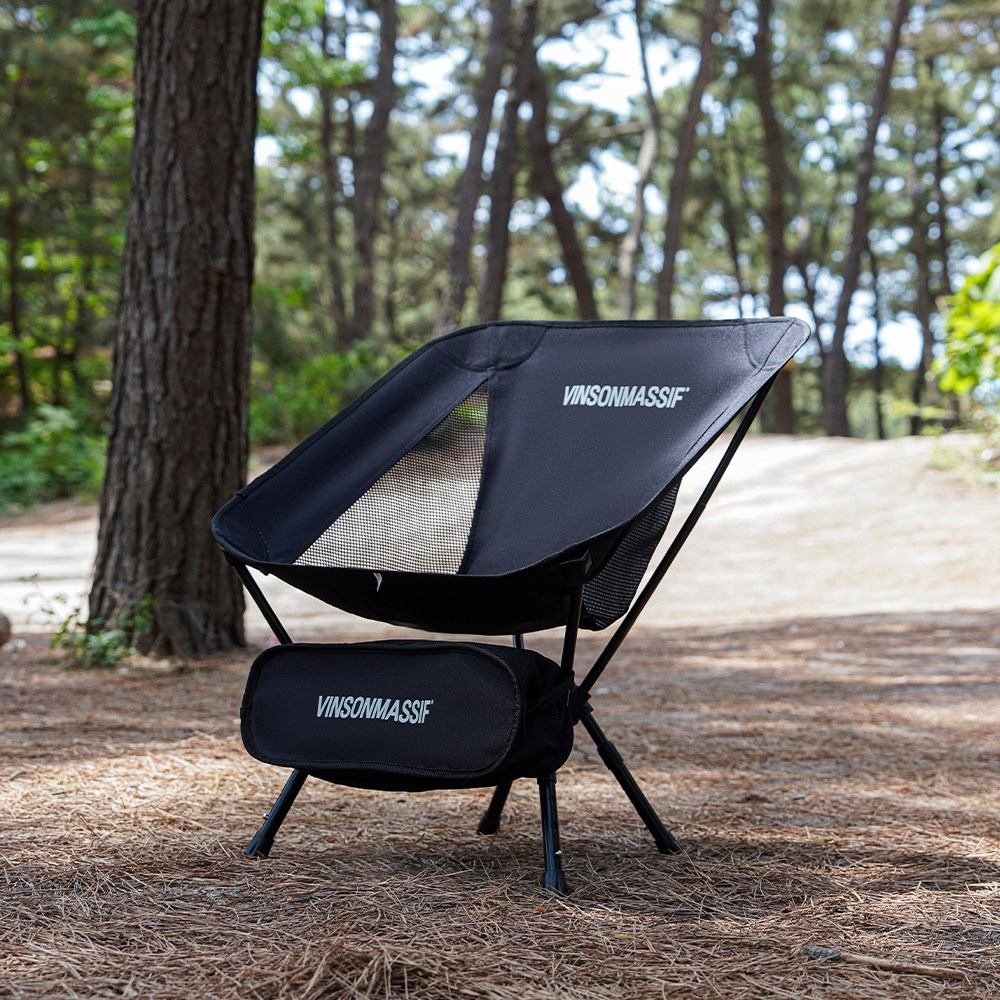[빈슨메시프] 트리그 경랑 체어 캠핑 의자 휴대용 야외 간이 폴딩 백패킹 낚시 높이조절 의자 37,000원