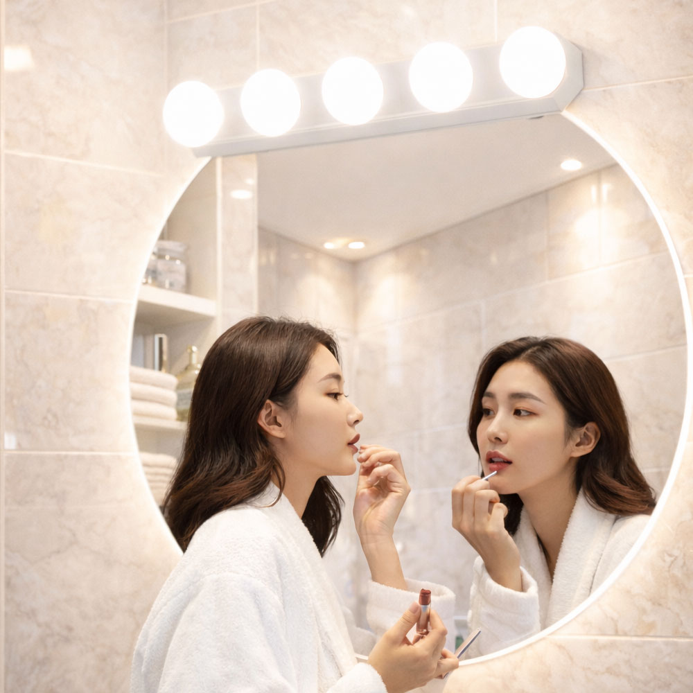 다온미 붙이는 LED 화장대 거울 조명 충전식 5구 17,900원