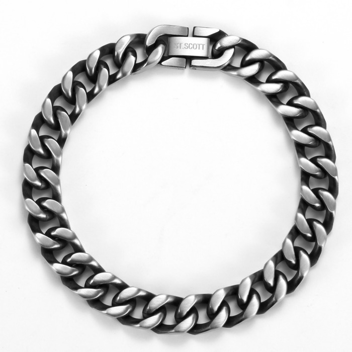 [세인트스코트] 마그너스 스틸 체인 팔찌 / STJ-SB3004 22,000원
