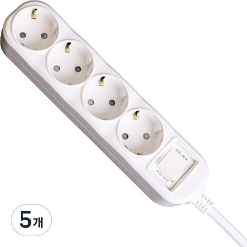 이어지다 메인 스위치 멀티탭 4구 63,500원