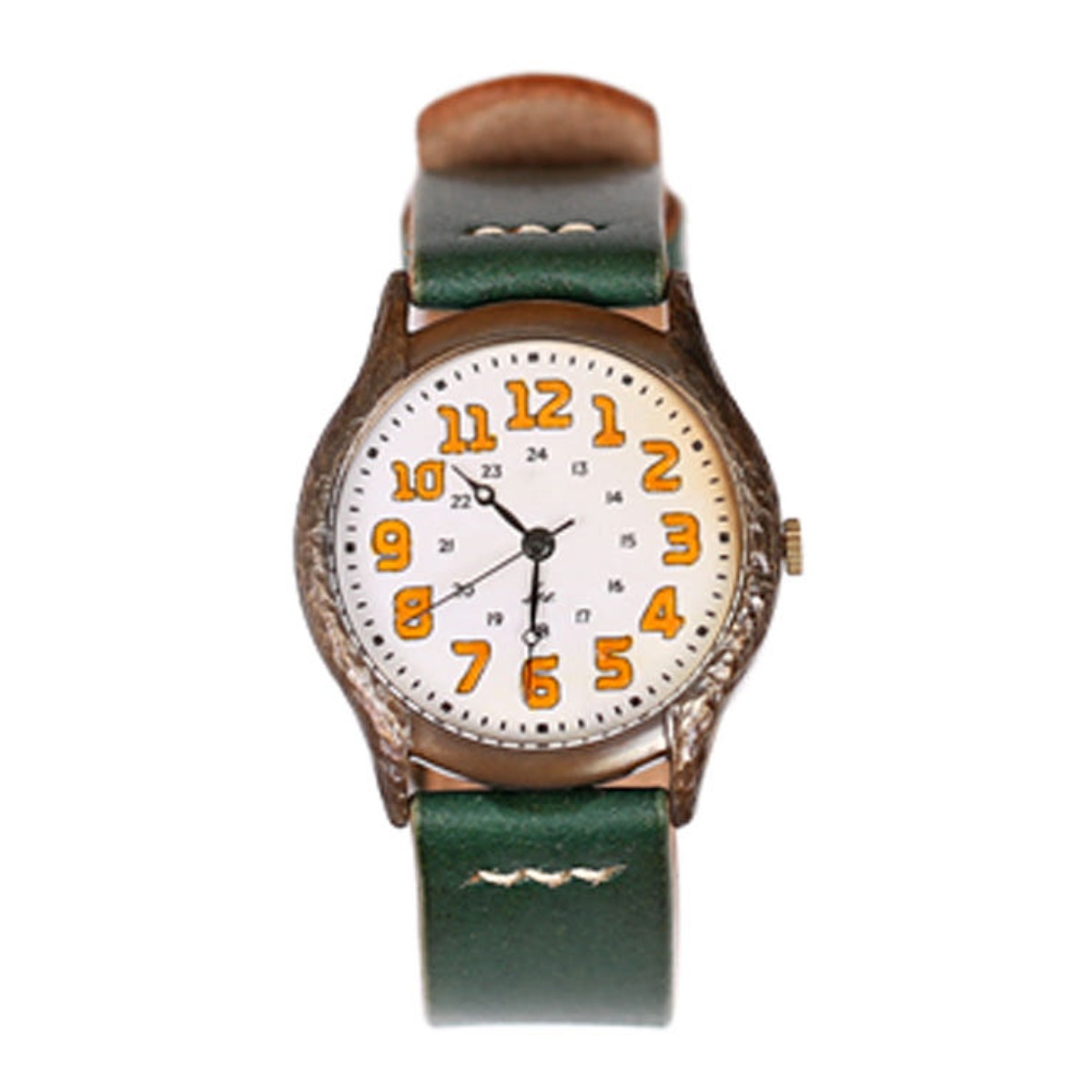 메탈엣린넨 핸드메이드 가죽밴드 손목시계 RetorotokoR 170,000원