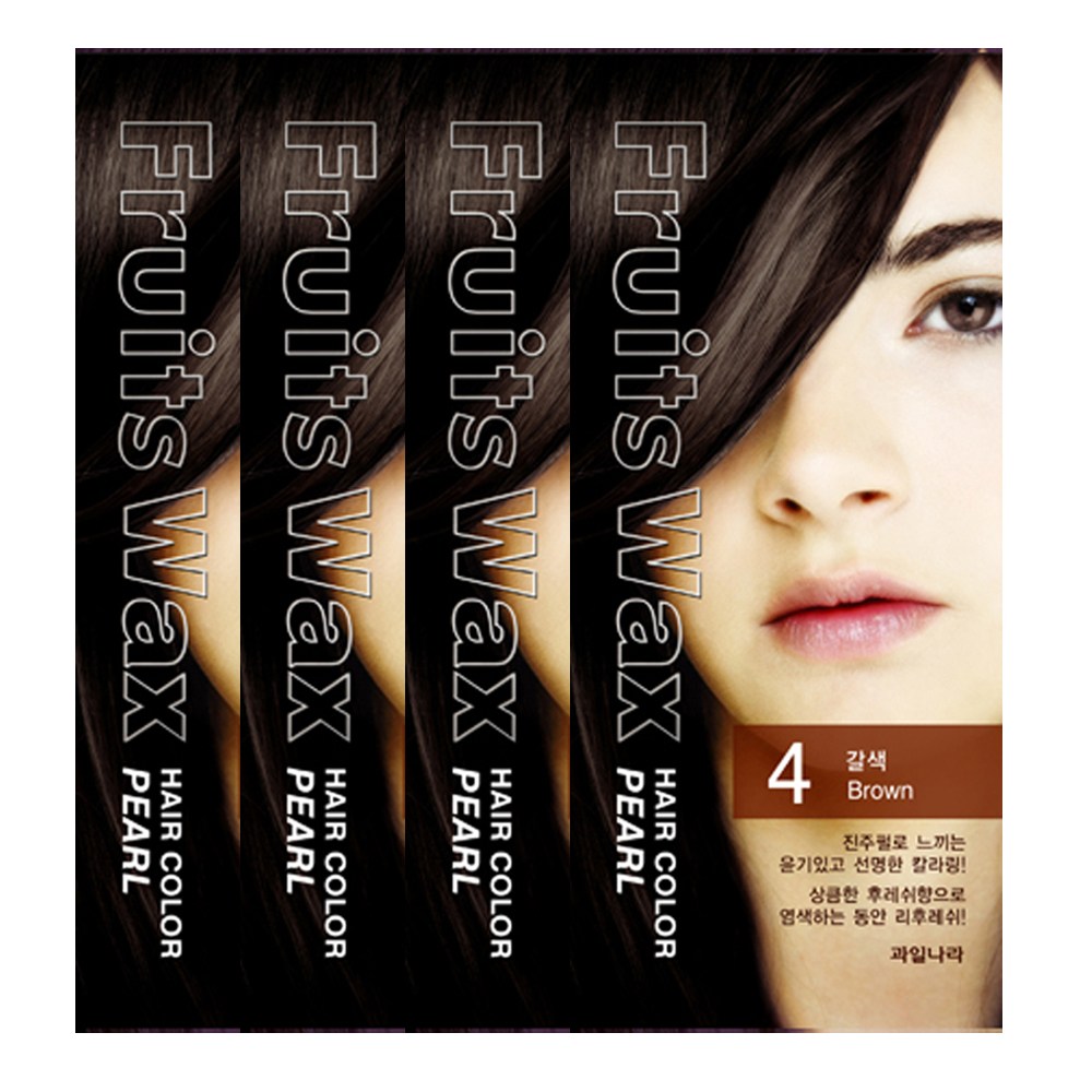 과일나라 후르츠왁스 헤어칼라 새치커버 염색약 12,600원