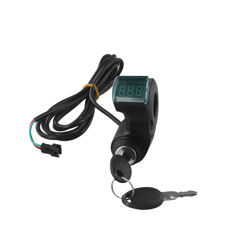 셀렉트템 전동킥보드 볼트게이지 잔량게이지 볼트메타 도난방지 전기자전거, 1개, 화이트 11,600원