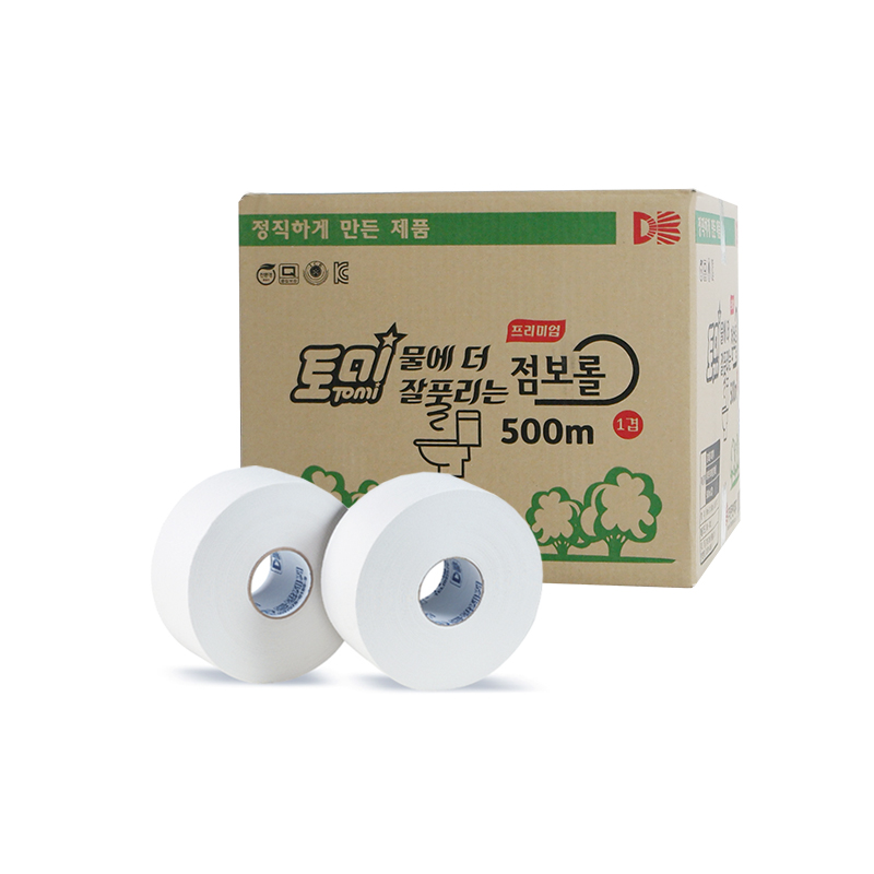 동방제지 프리미엄 점보롤 화장지 1겹 (500m X 16롤), 1박스, 16롤, 500m 58,280원