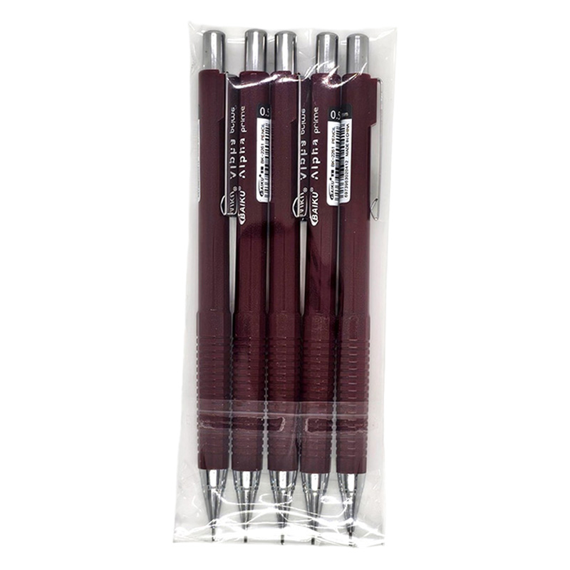 빅드림 바쿠 알파 프라임 제도샤프 브라운, 5개, 0.5mm 6,660원