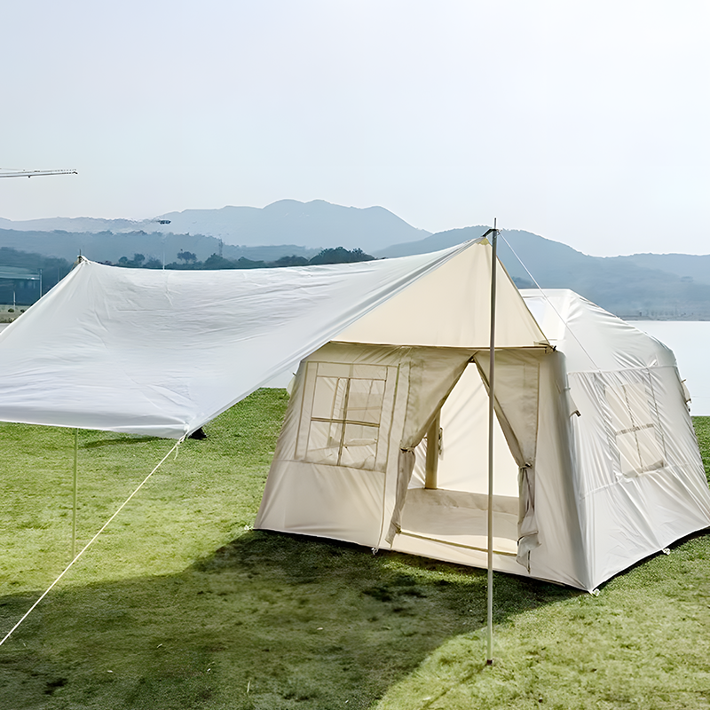 캠핑세일 Frokom 사계절 대형 에어텐트 캠핑 그늘막 글램핑텐트 타프 캠핑텐트 가족텐트 4-6인용 259,900원