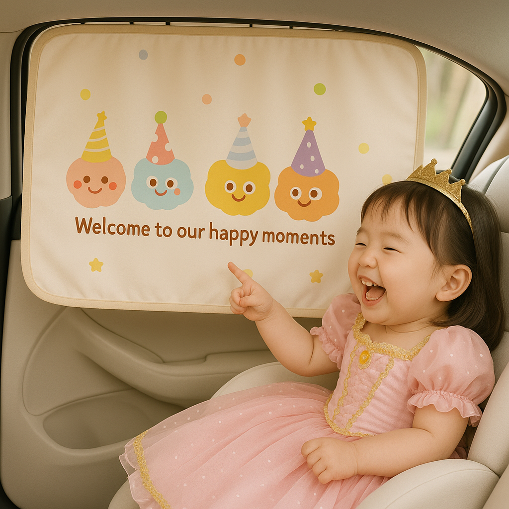 포레샵 두툼한 자외선 차단 차량용 레일형 커튼, 1개 17,100원