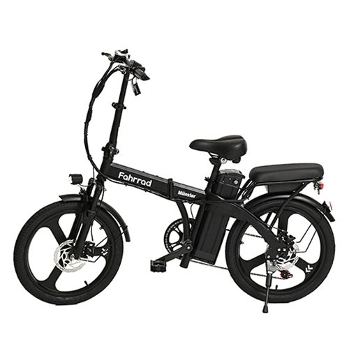 파라드 뮌스터 48V 500W 20Ah 접이식 전기자전거 50.8cm 고객직접설치, 무광 블랙, 스틸 1,199,000원