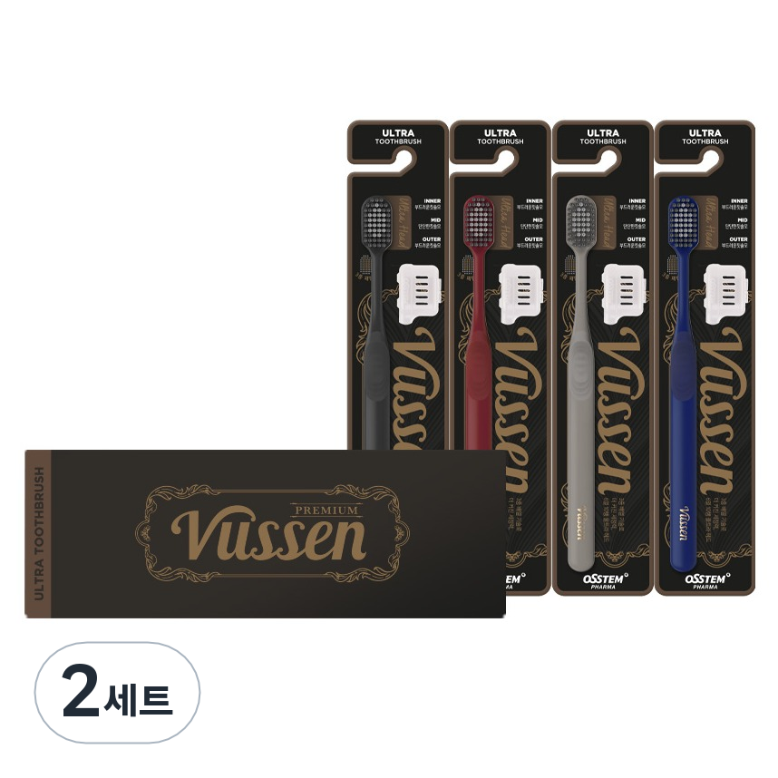 오스템파마 뷰센 울트라 칫솔, 4개입, 2세트 23,000원