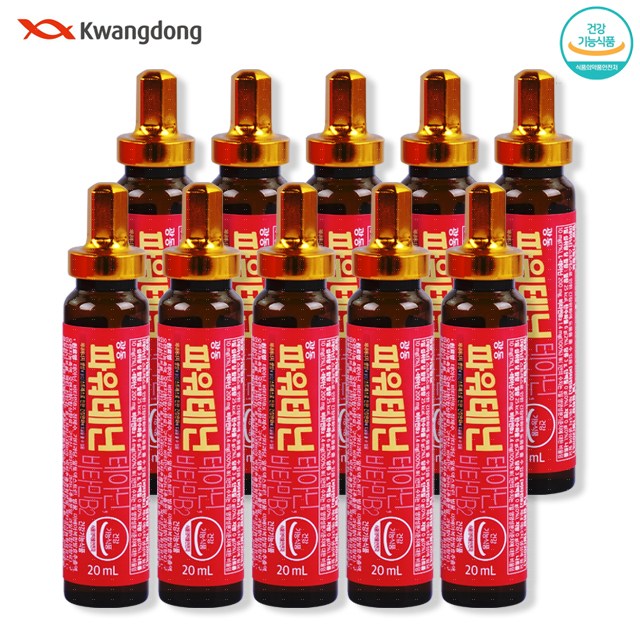 광동제약 스트레스 긴장완화 파워테닌 20ml 휴대용 비타민 앰플 개별포장(20개부터 파워테닌오프너 증정), 10개, 20ml 25,000원