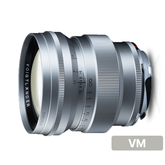 [정품등록시 5만 포인트 3년 보증] 보이그랜더 NOKTON Vintage Line 75mm F1.5 Aspherical VM 마운트 (라이카 M 호환) Silver, VM마운트(실버) 1,188,000원
